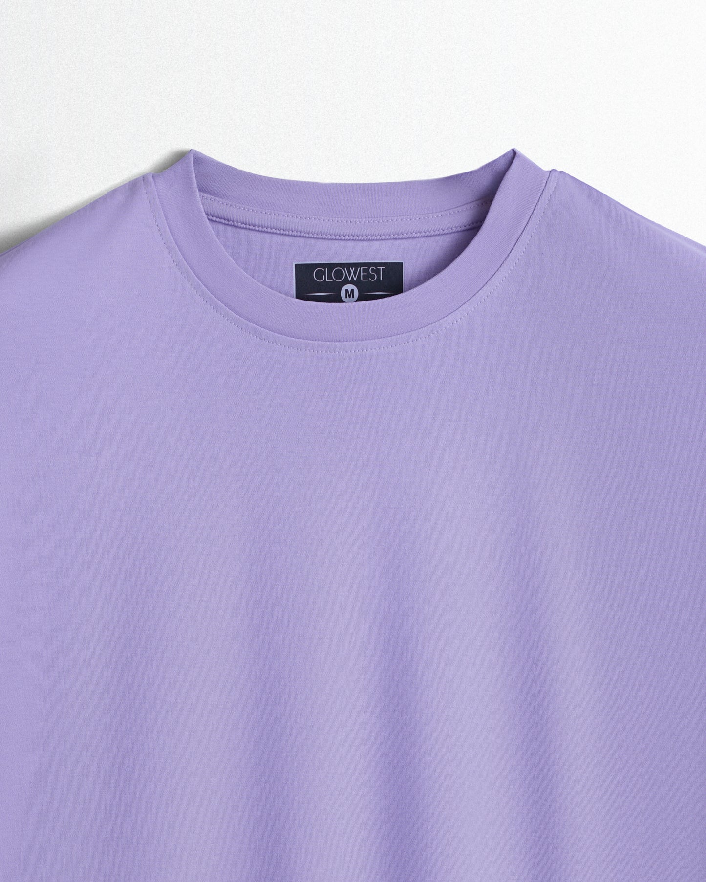 Womens Crop Top Lavender T-shirt