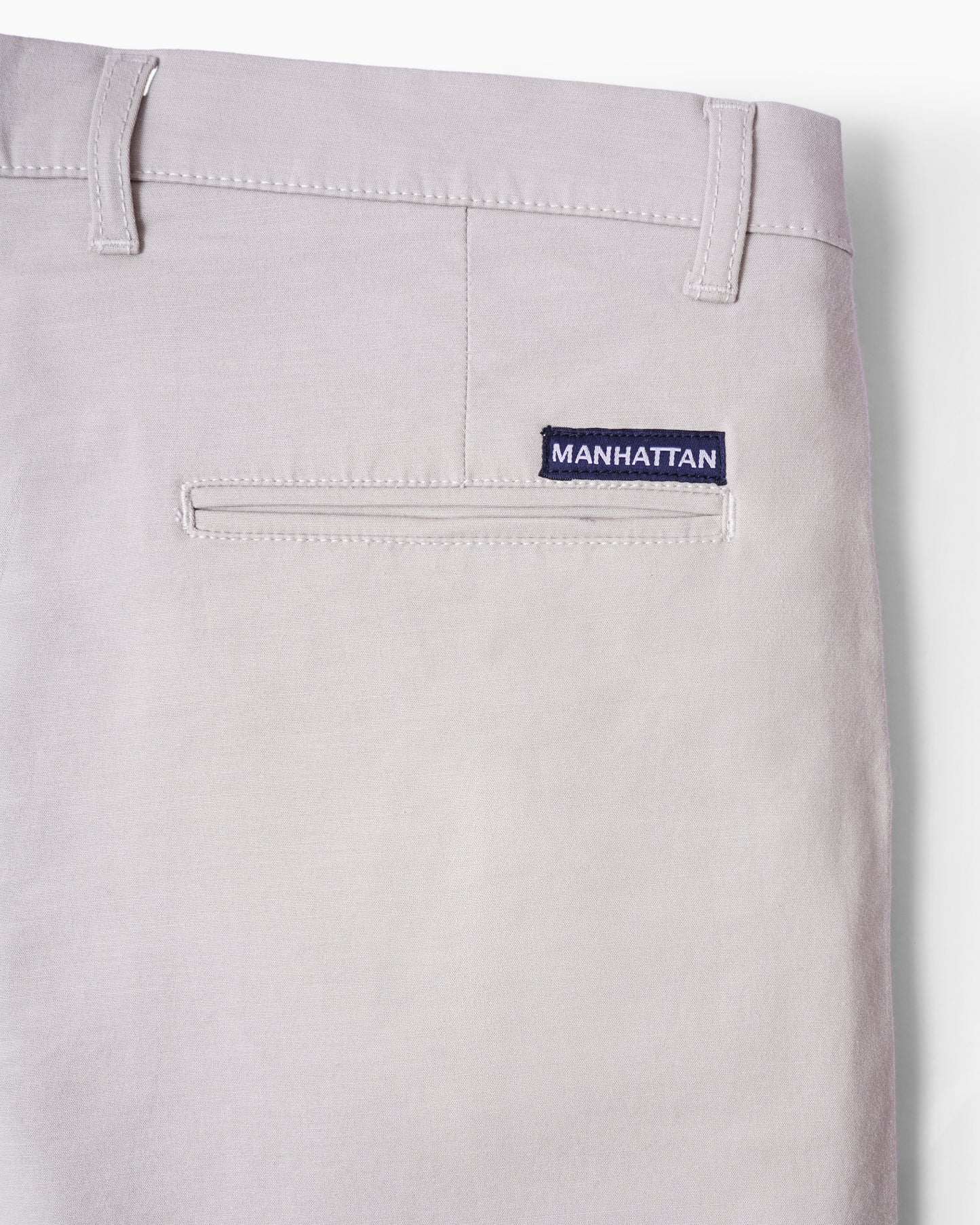 Cotton Casual Pants Grey - A
