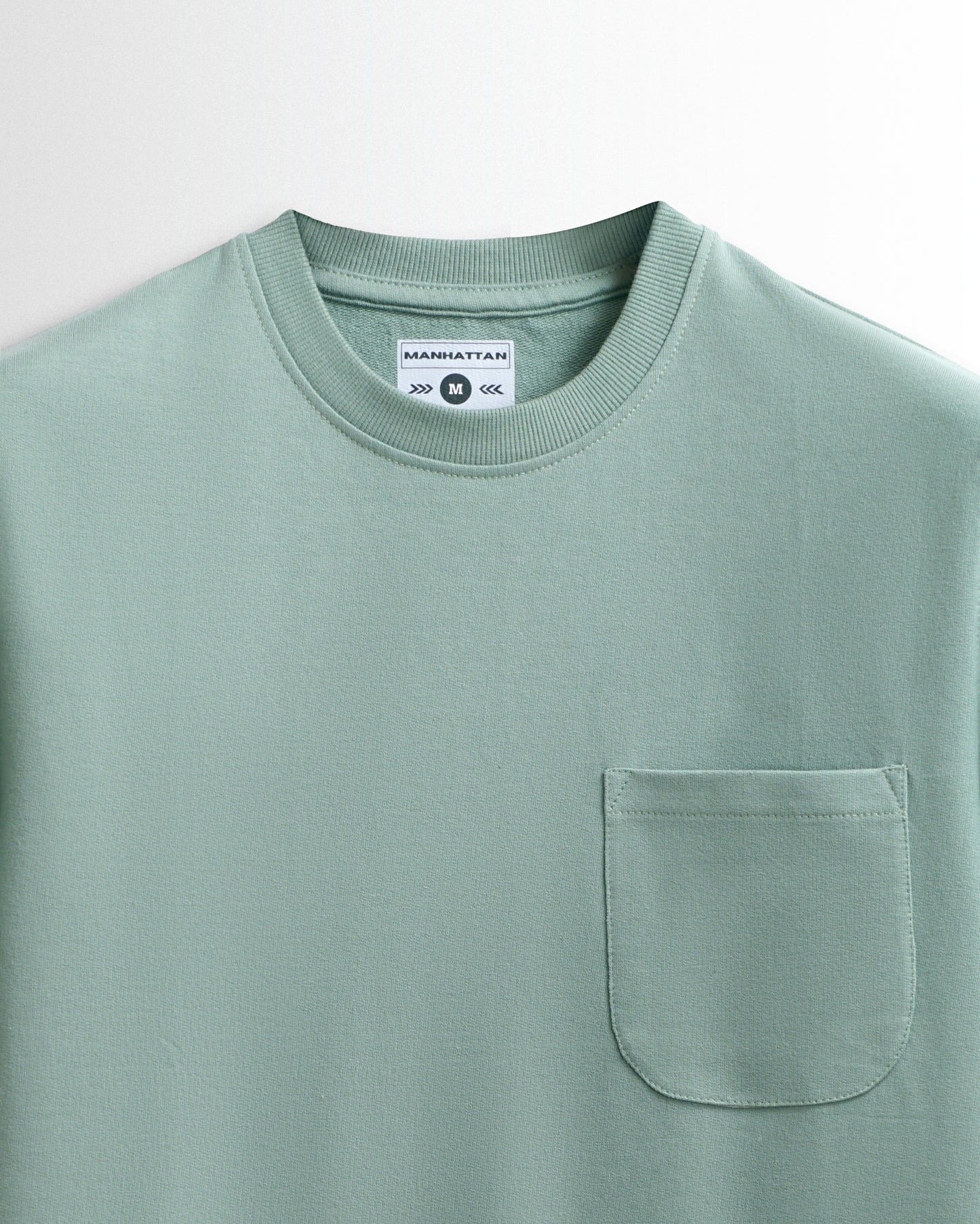 Premium Plain Pocket T Shirts Olive Green
