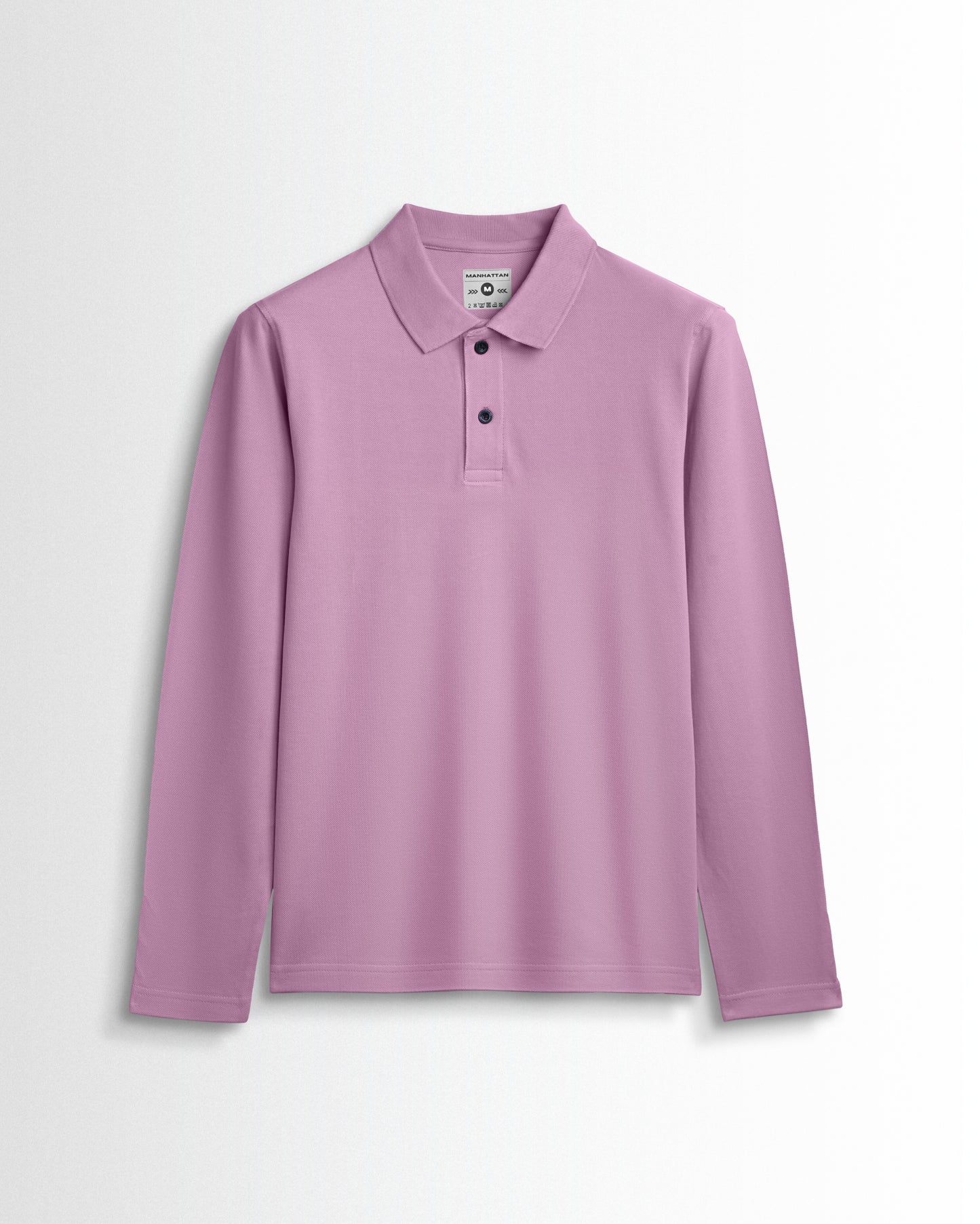 Cotton Polo Full Sleeve Unisex Soft berry Without Pocket