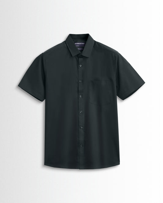 Pure Cotton Dark Green Shirts