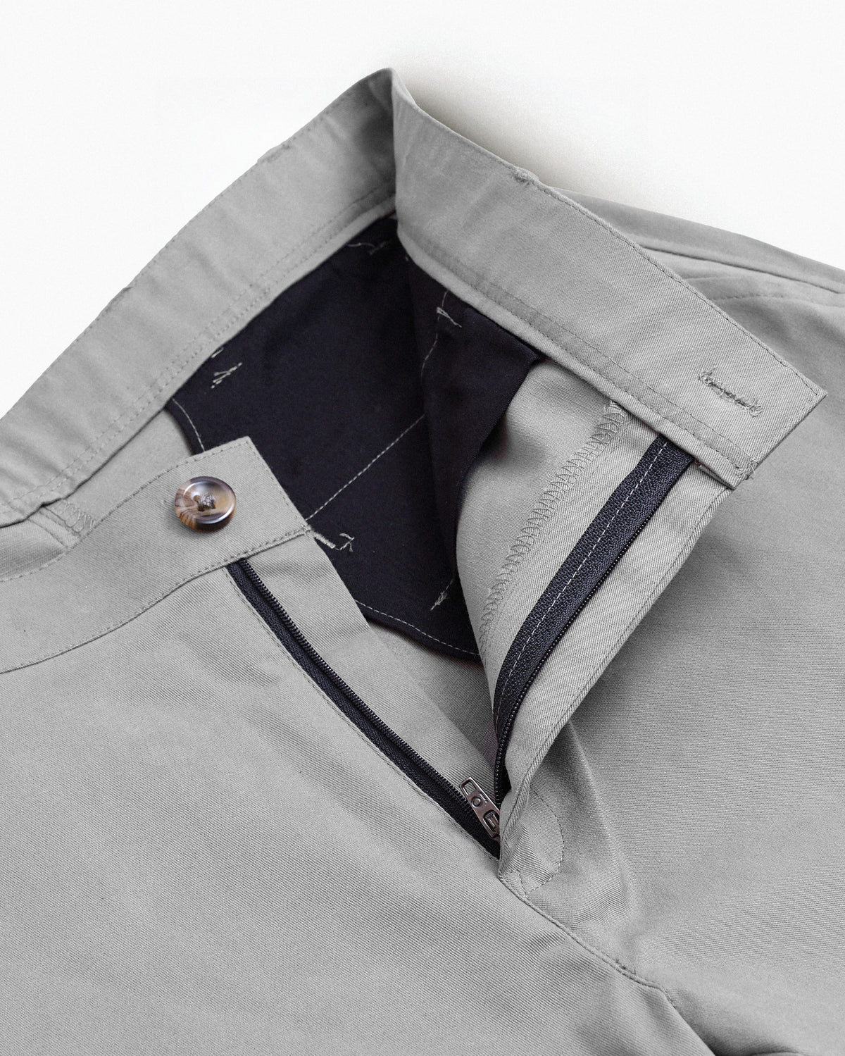 Cotton Casual Pants Grey