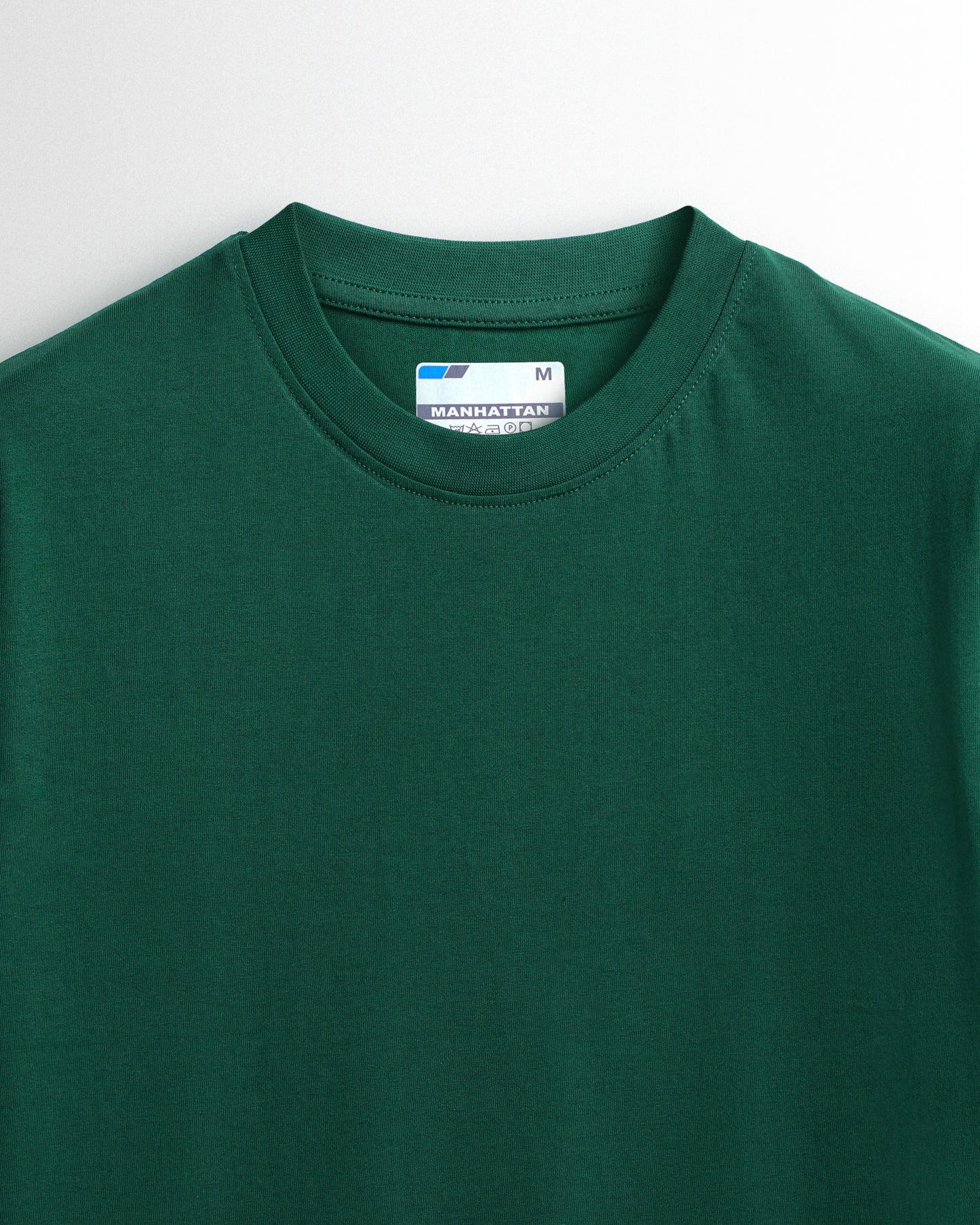 Basic Regular Fit T Shirts Unisex Forest Green