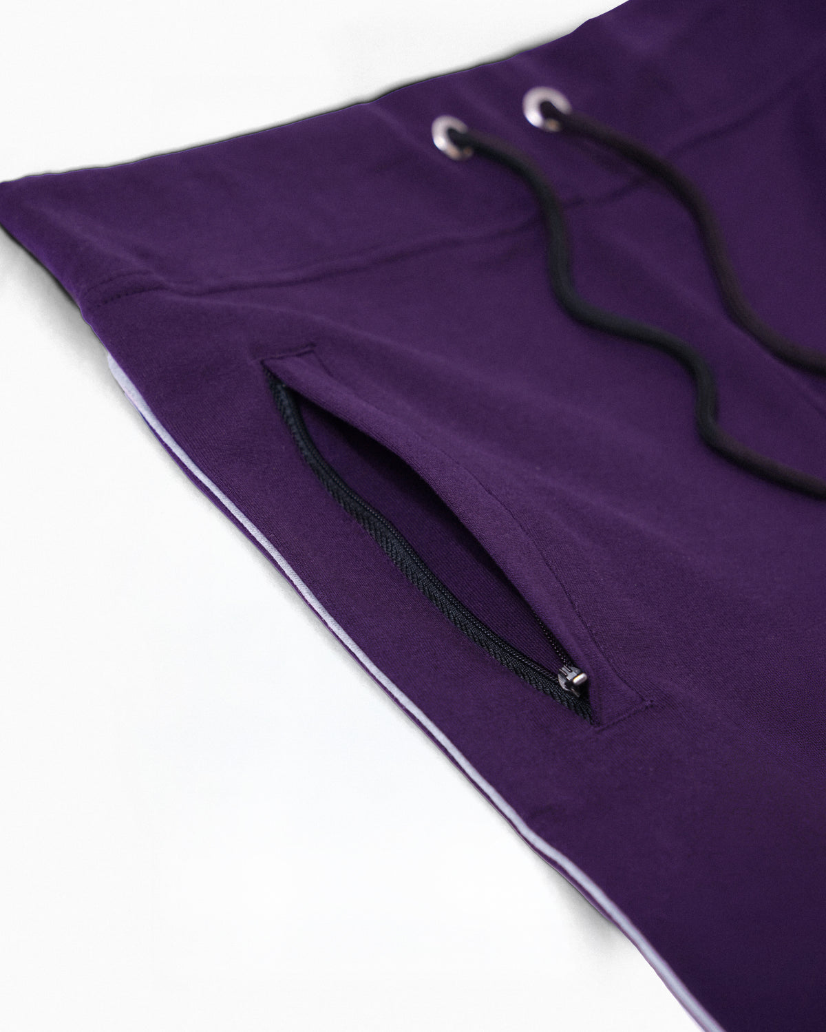 Premium Cotton Purple Track Pant Regular Fit