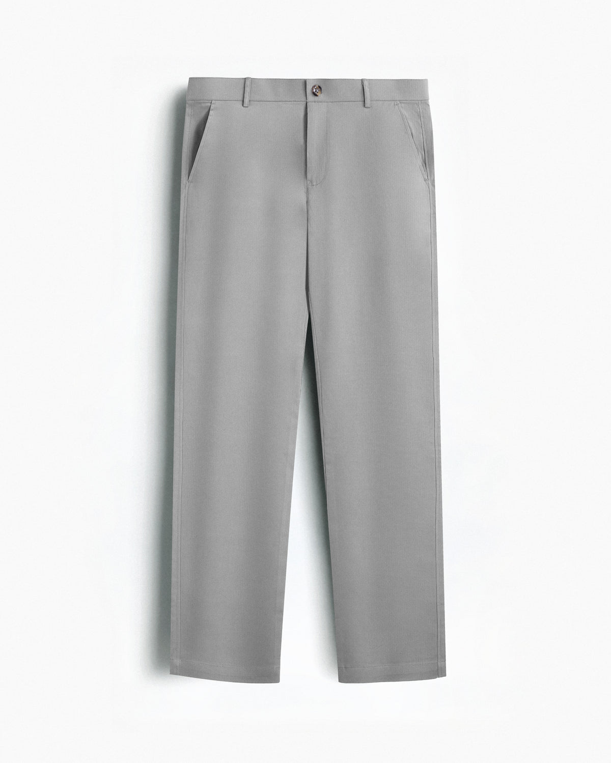 Cotton Casual Pants Grey