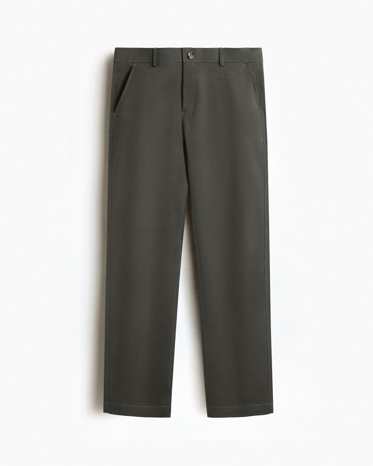 Cotton Casual Pants Military Green
