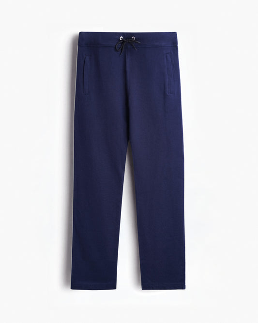 Premium Cotton Navy Blue Track Pant Regular Fit