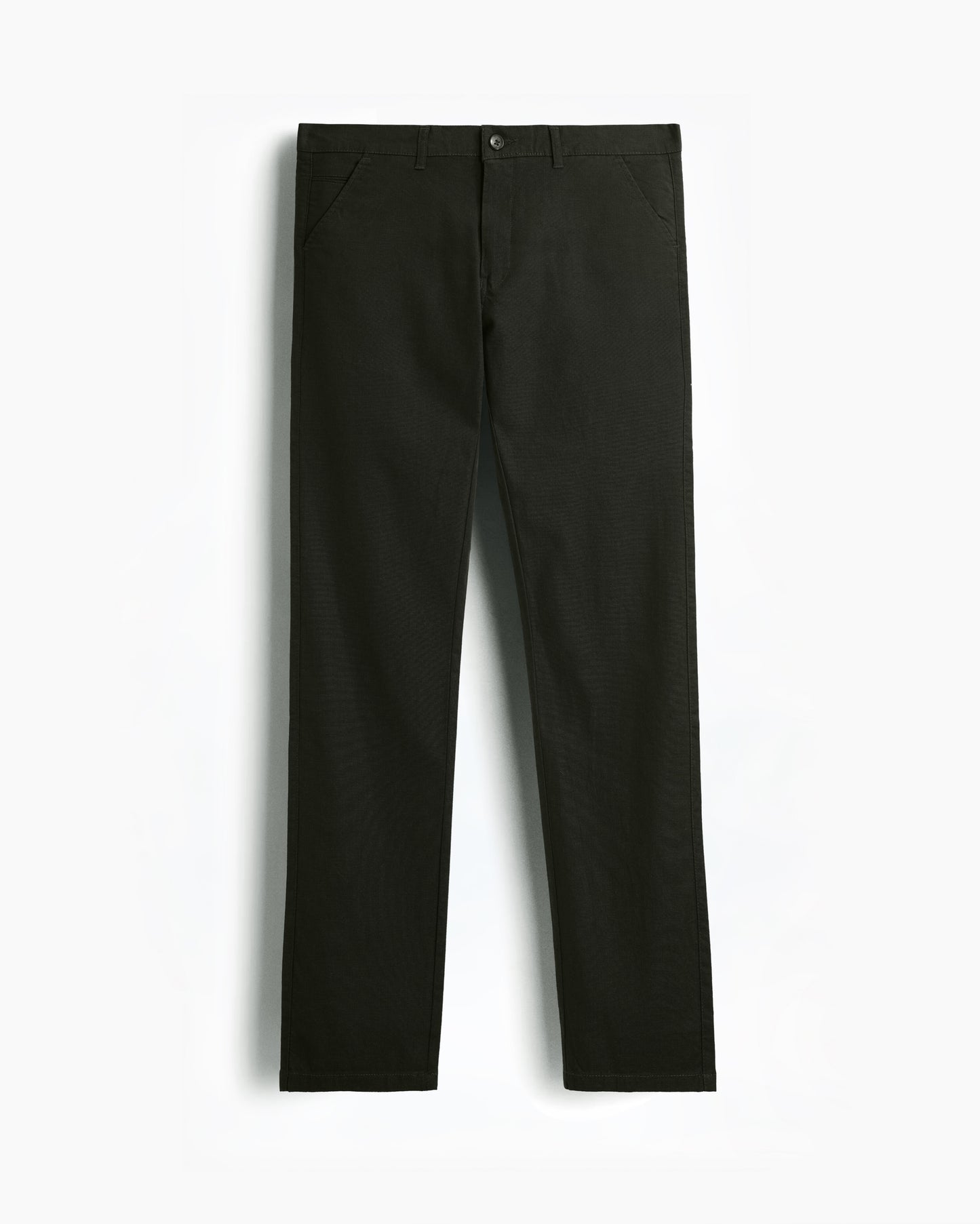 Cotton Casual Pants Green Linen