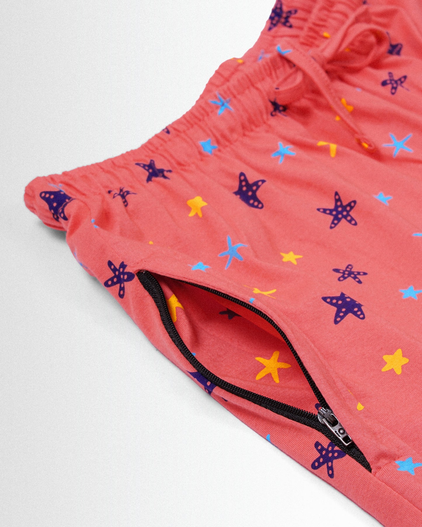Women's Co ord set Coral (Stars)