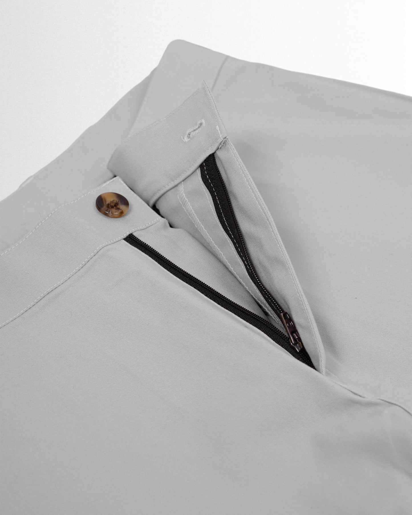 Cotton Casual Pants Grey