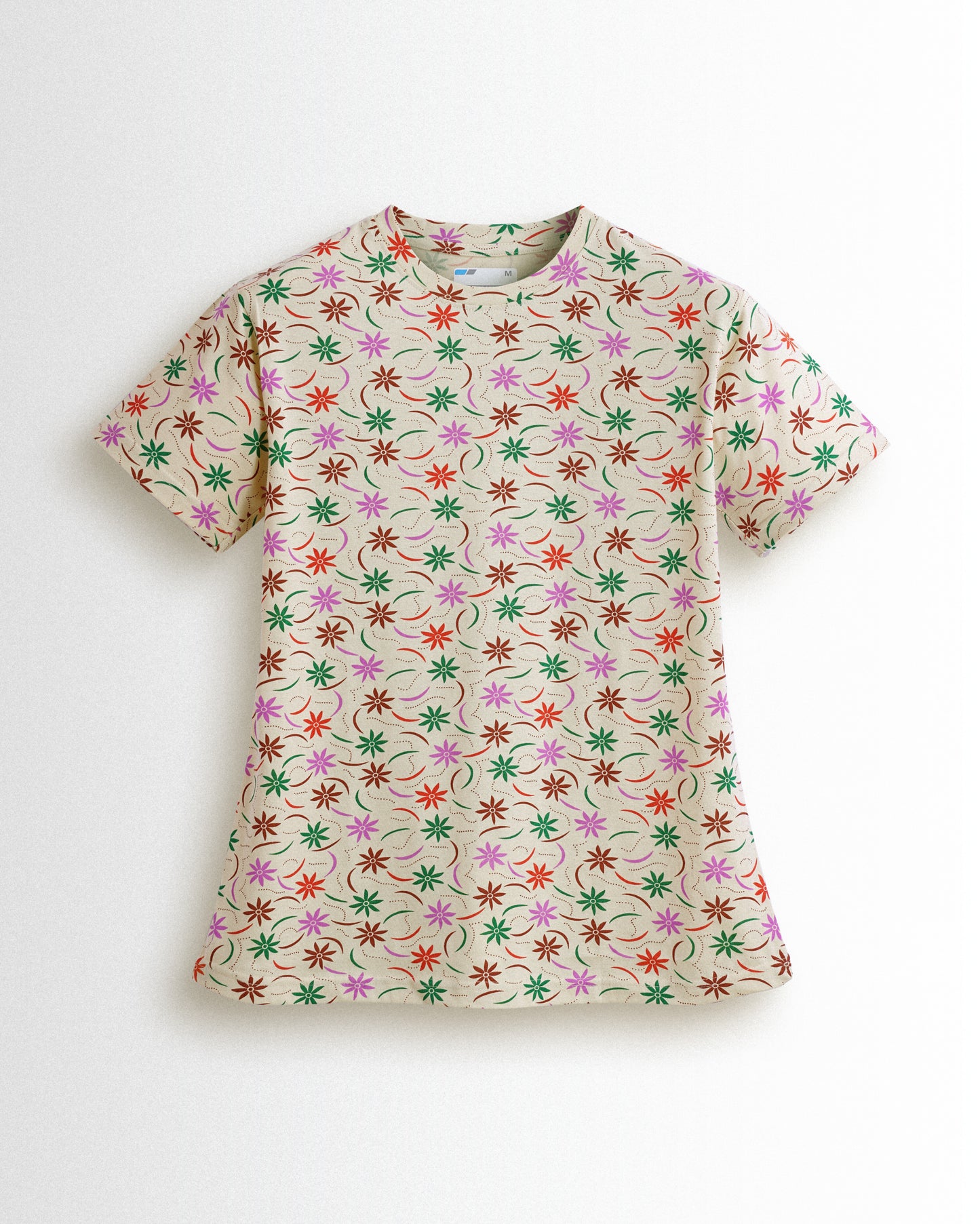 Women's Co Ord set Beach Pink Flowers