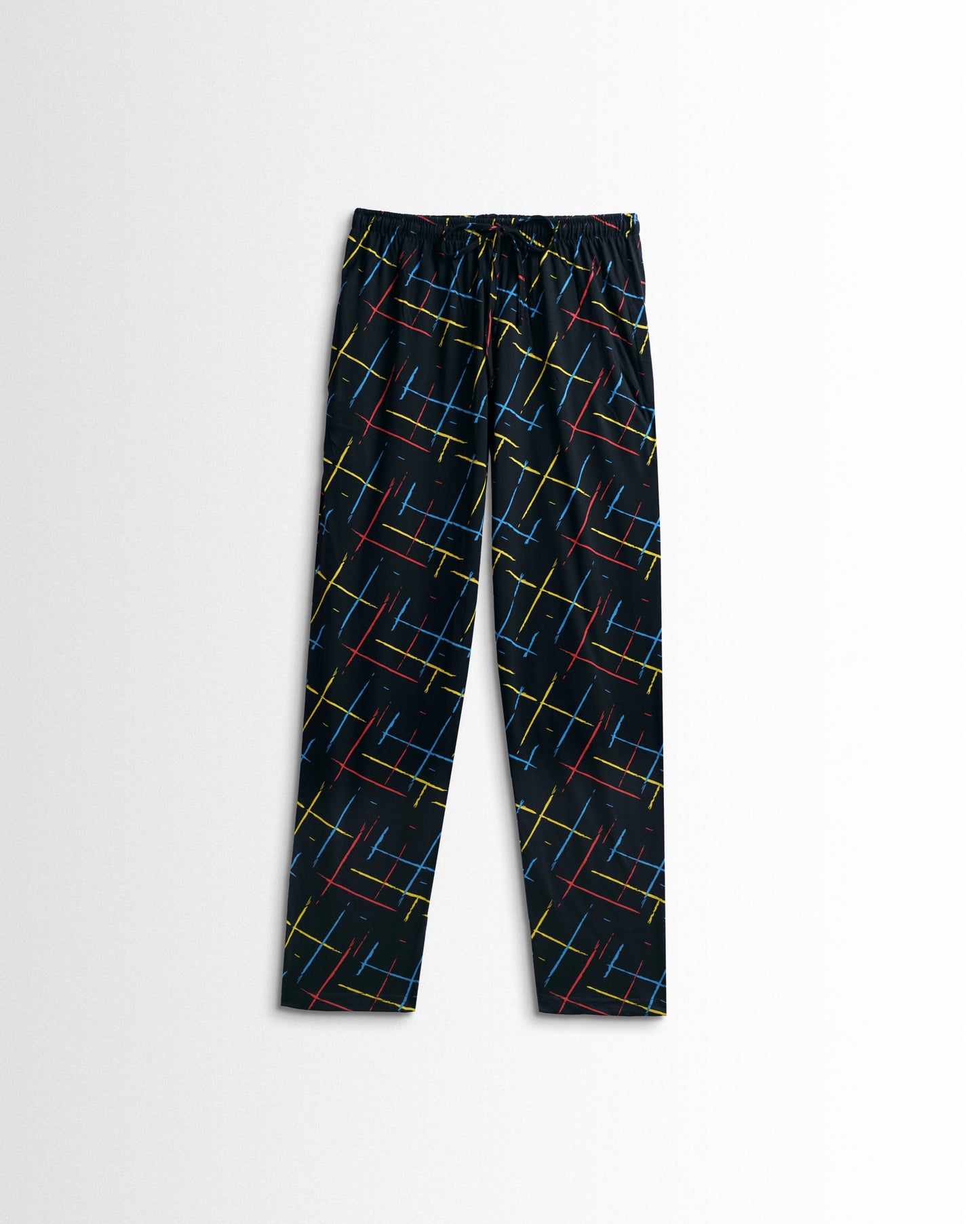 Women's Co ord set Black (Lines)