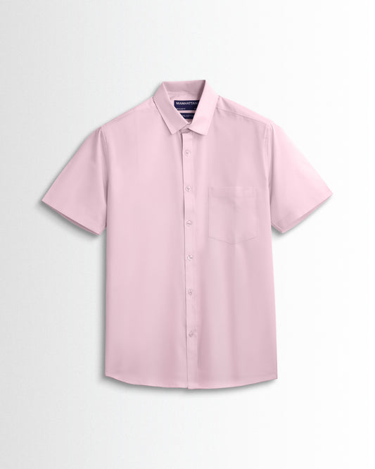 Pure Cotton Light Pink Shirts