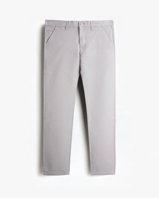 Cotton Casual Pants Grey - T