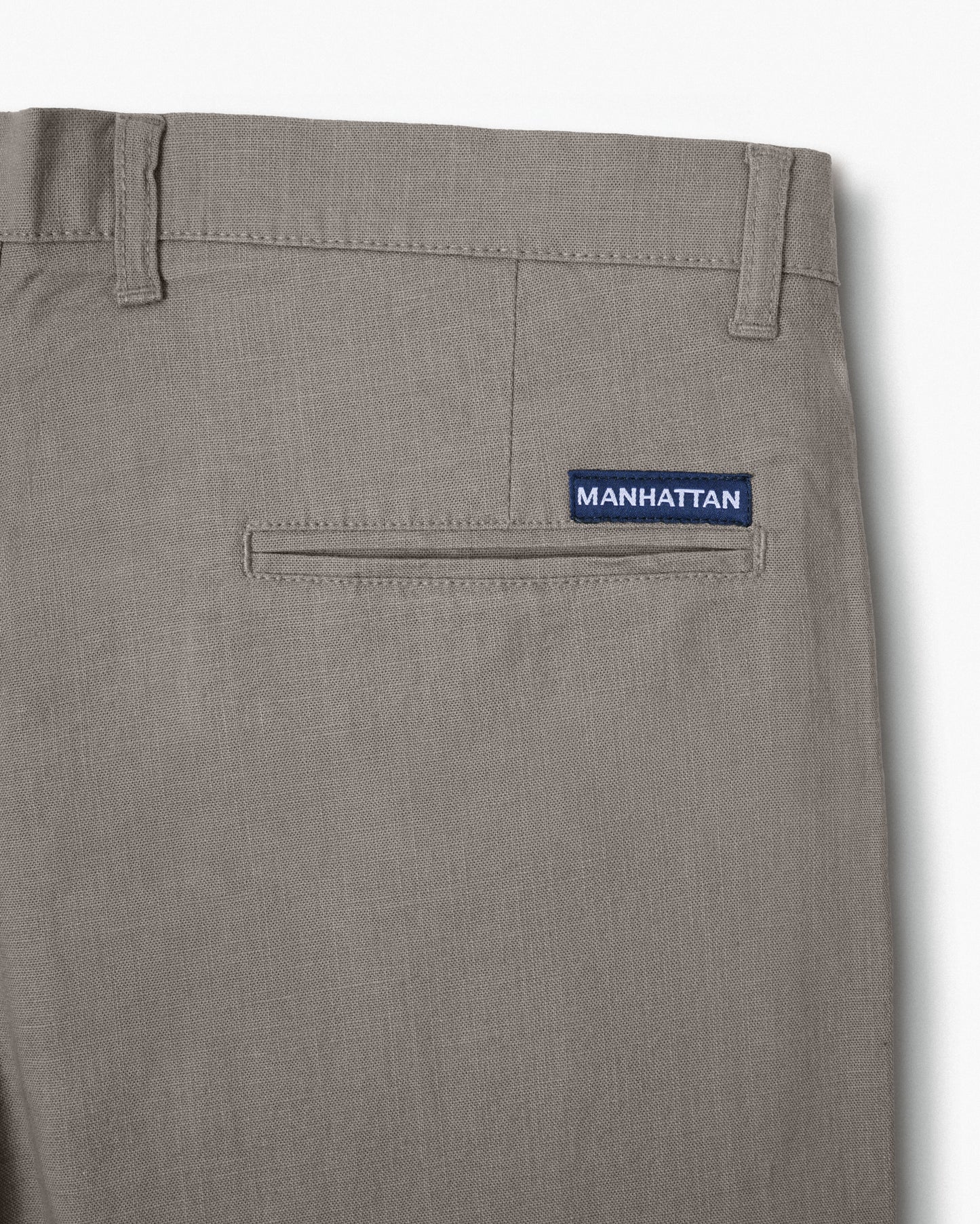 Cotton Casual Pants Khaki Linen