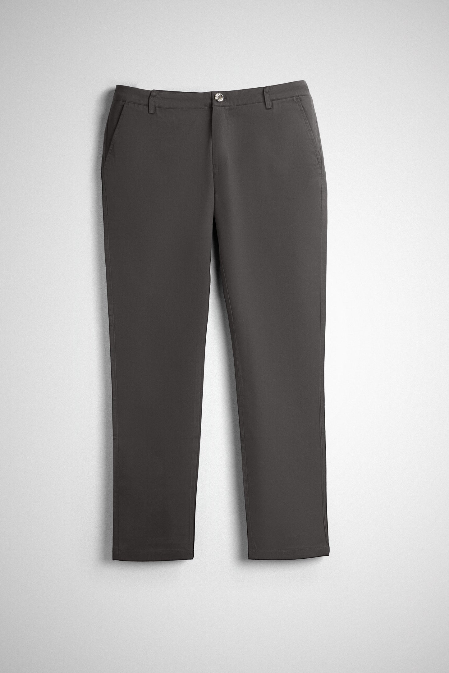 Cotton Casual Pants Dark Grey