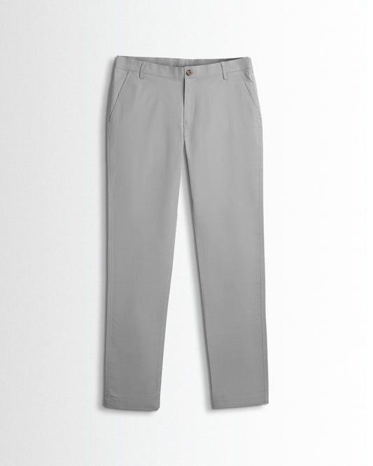 Cotton Casual Pants Grey