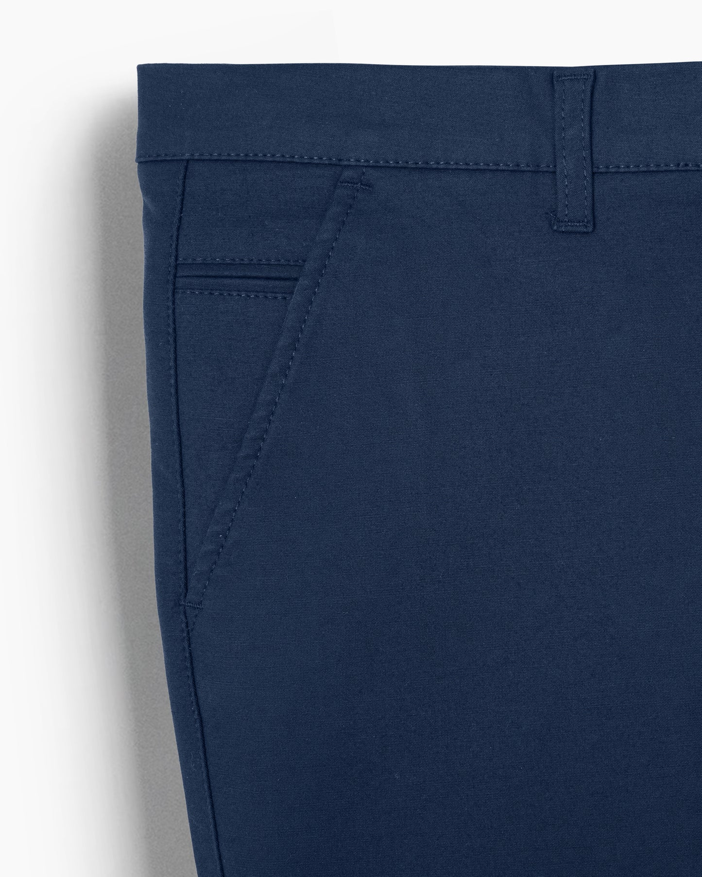 Cotton Casual Pants Navy - A