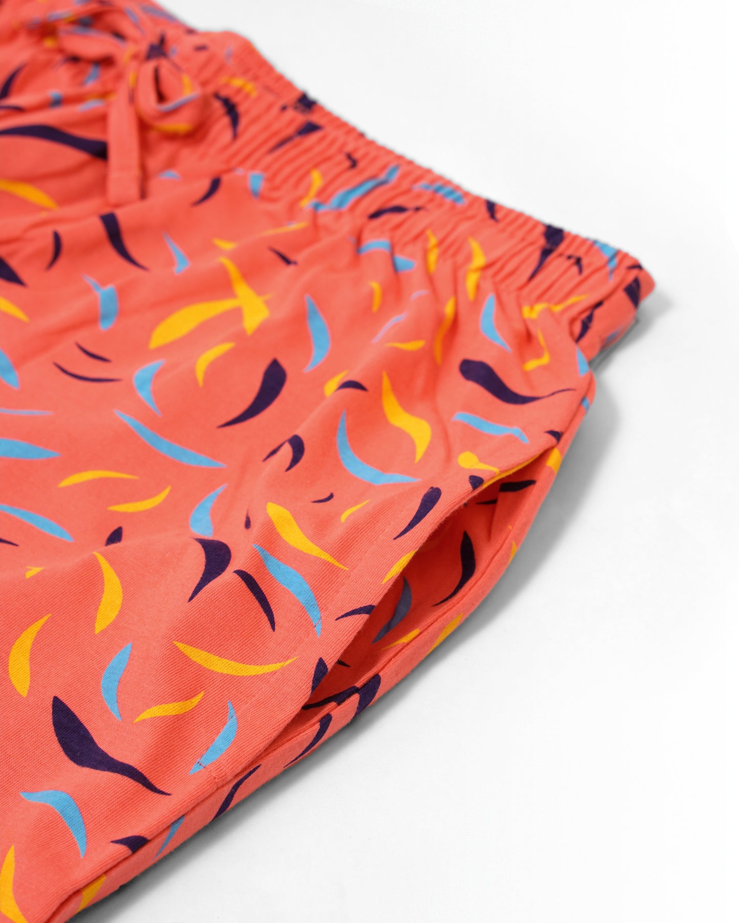 Women's Co ord set orange flower