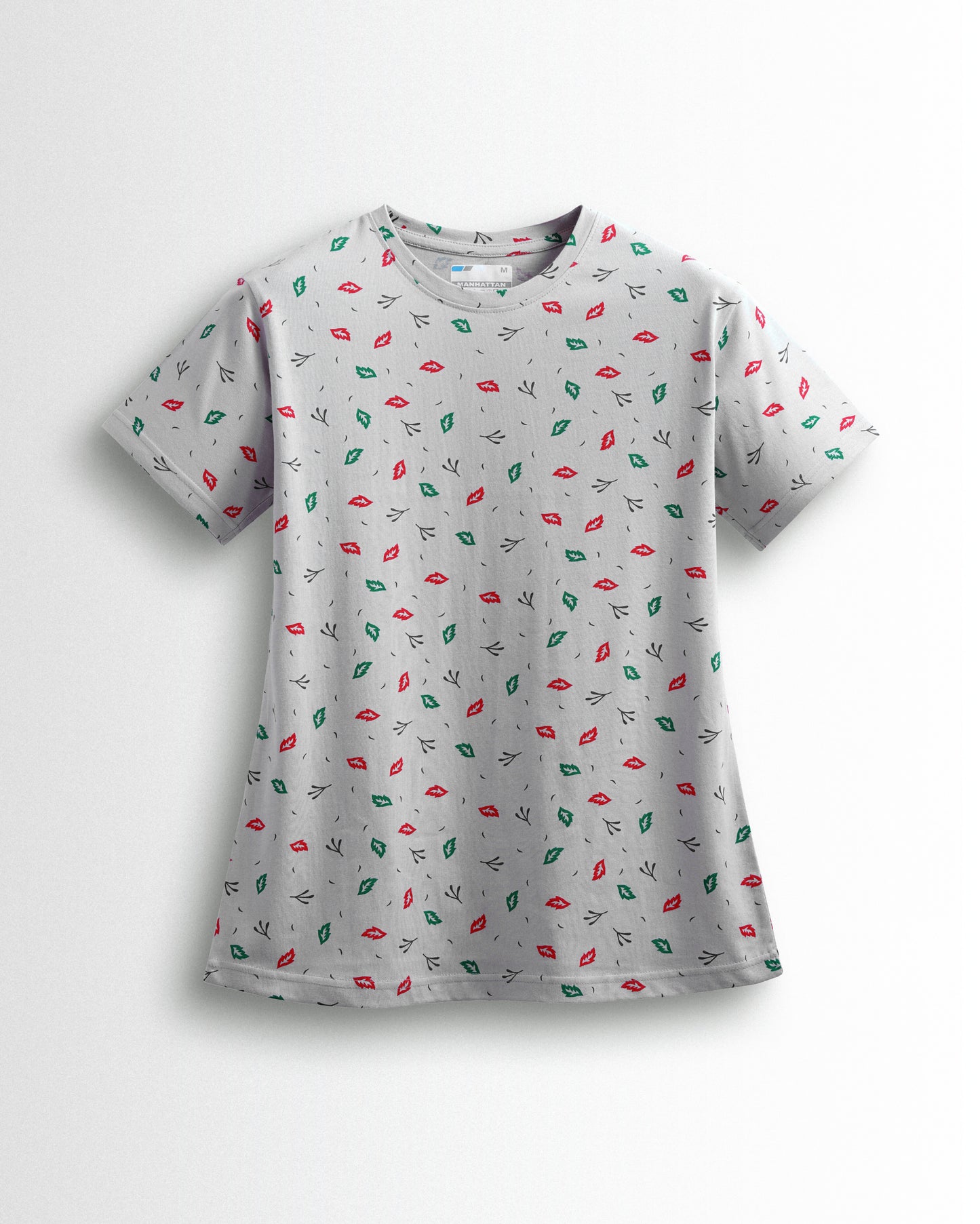 Women's Co ord set Grey Leaf