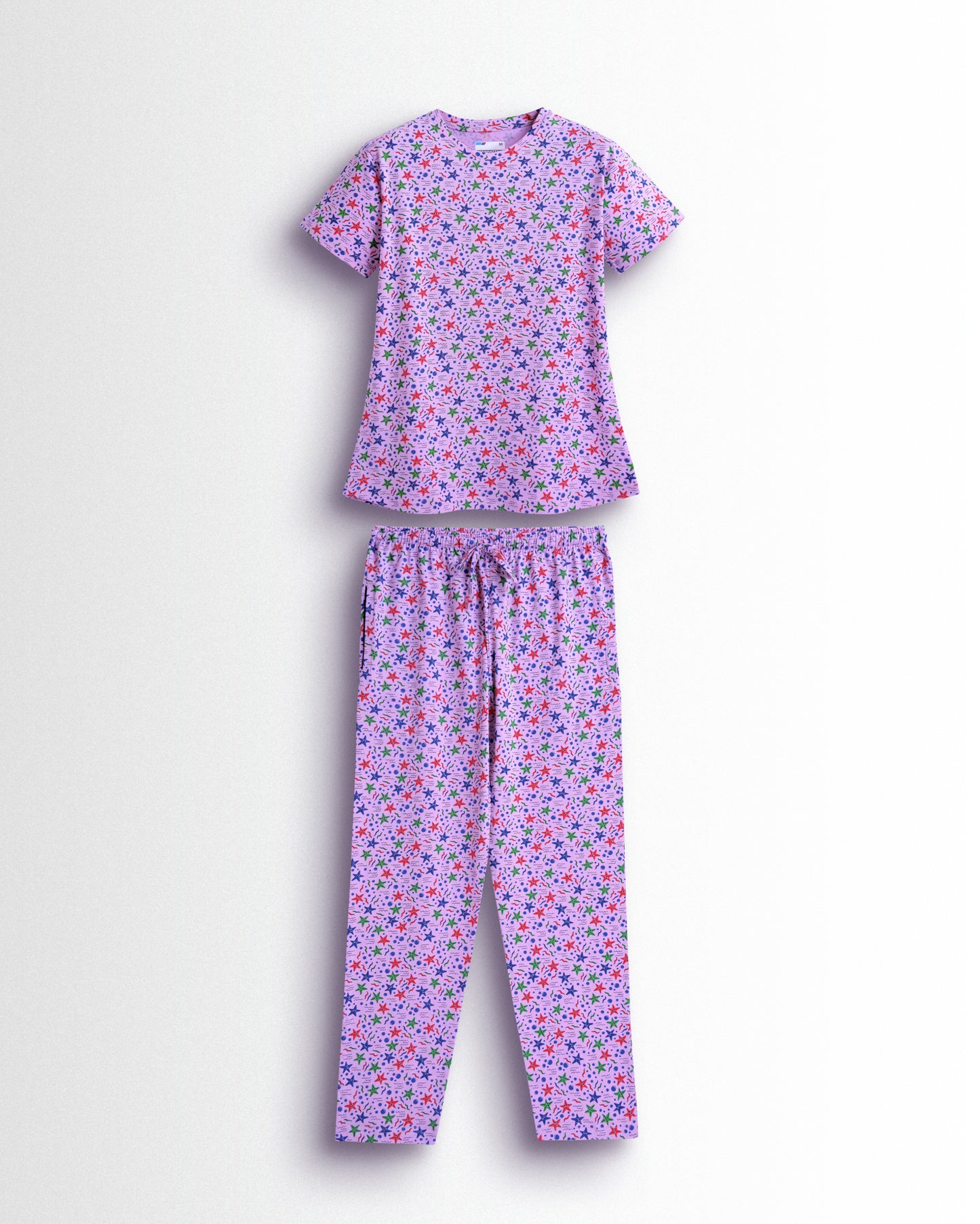 Women's Co ord set Lavender Star