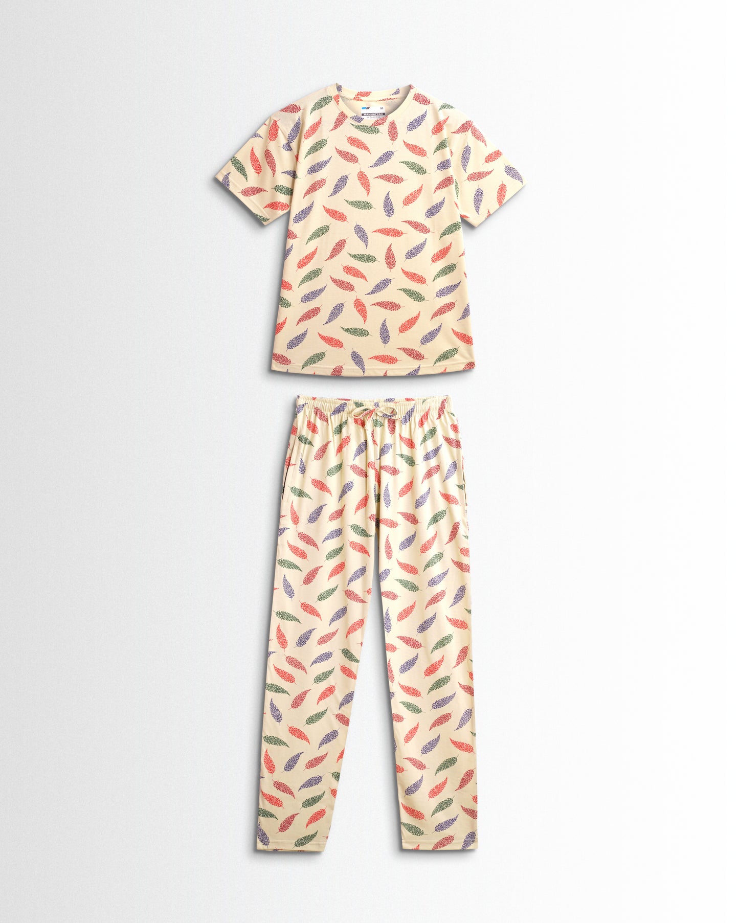 Women's Co ord set Beach Leaf