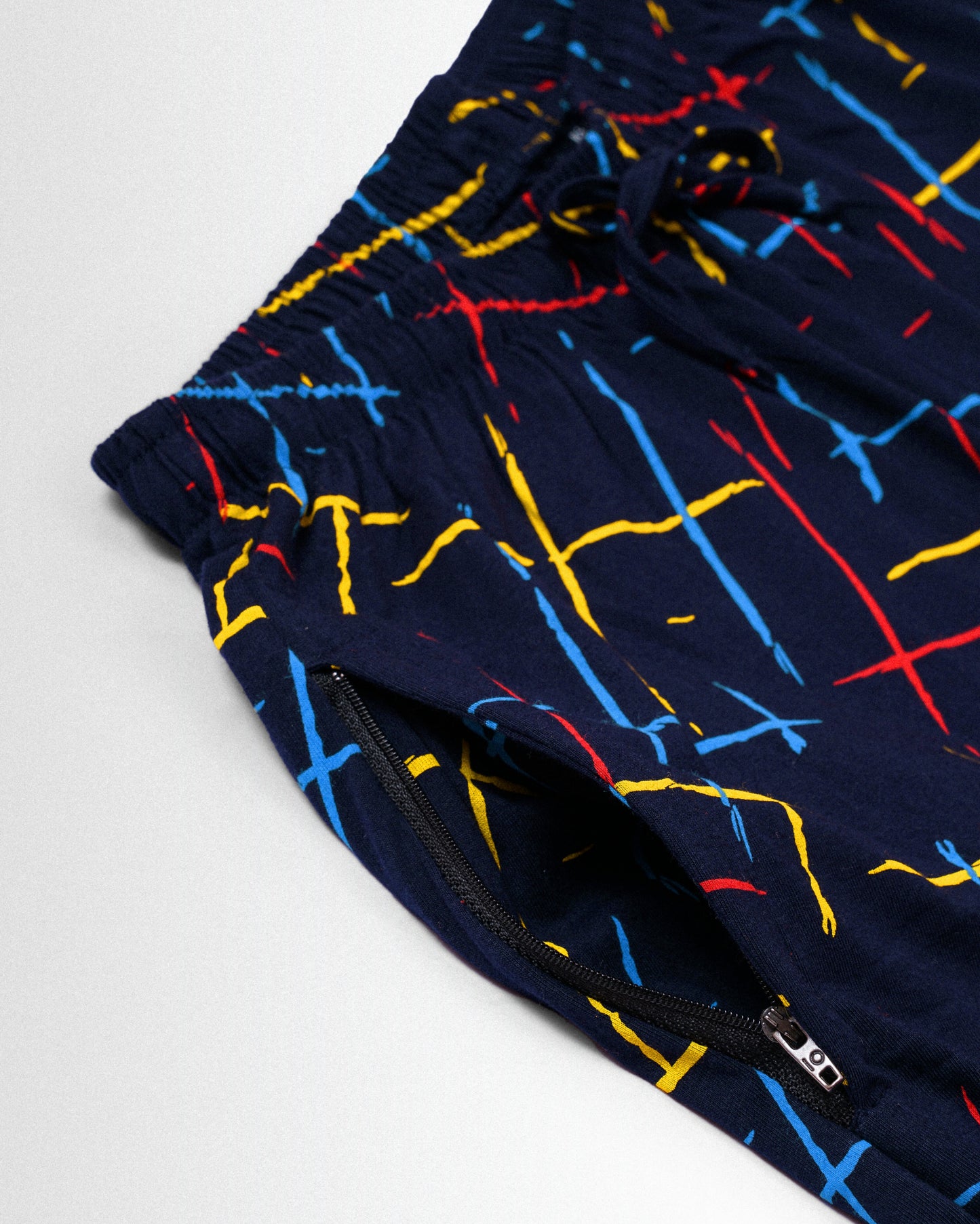 Women's Co ord set Navy (Lines)
