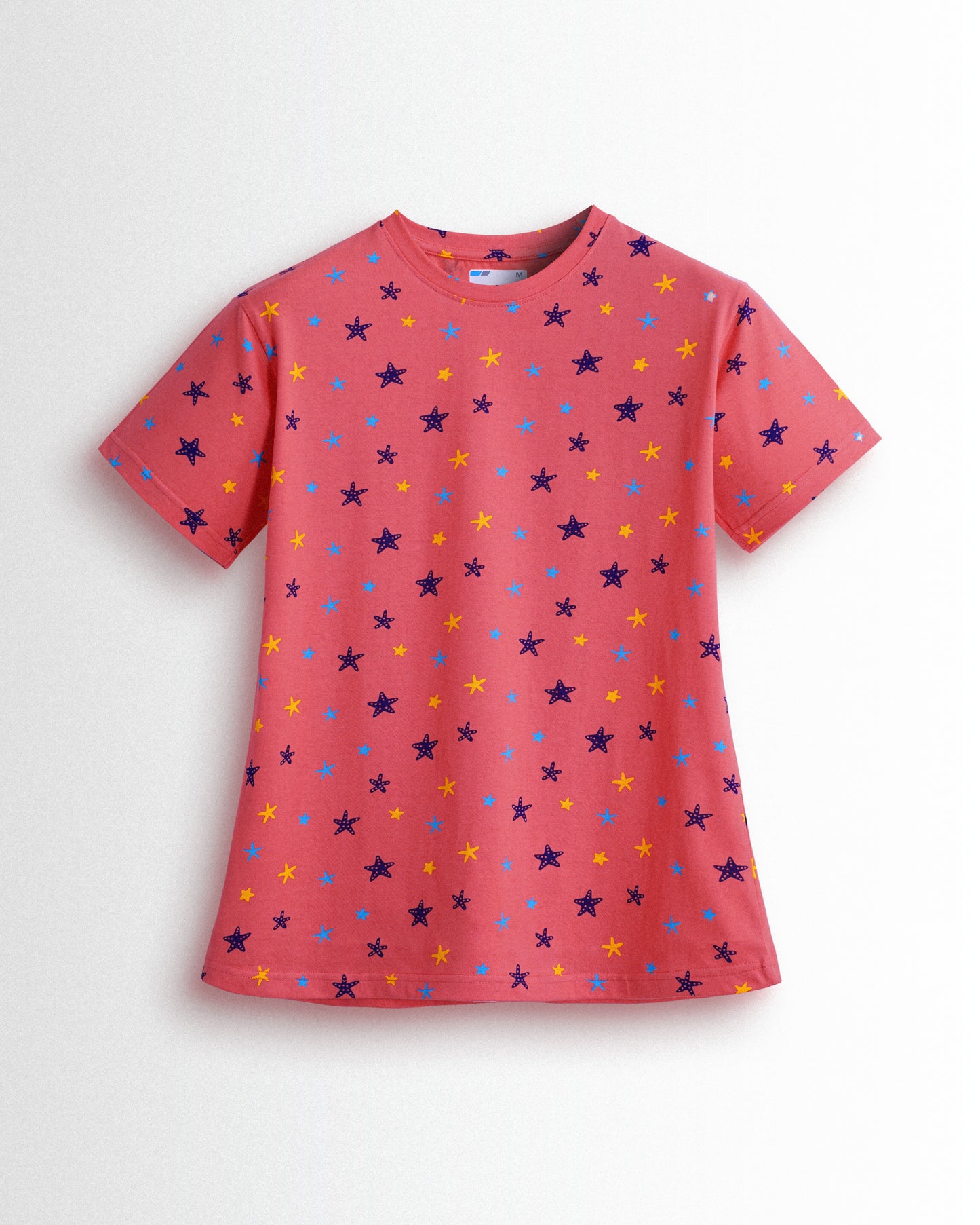 Women's Co ord set Coral (Stars)