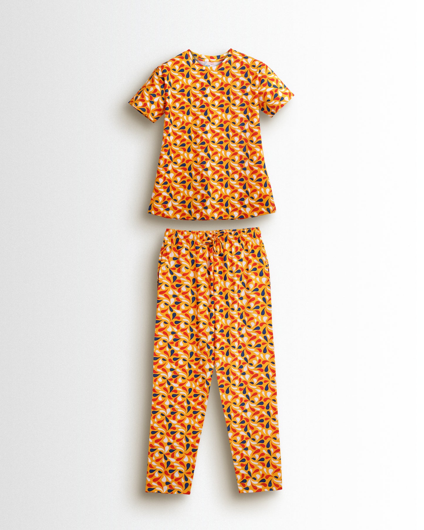 Women's Co ord set Golden Yellow
