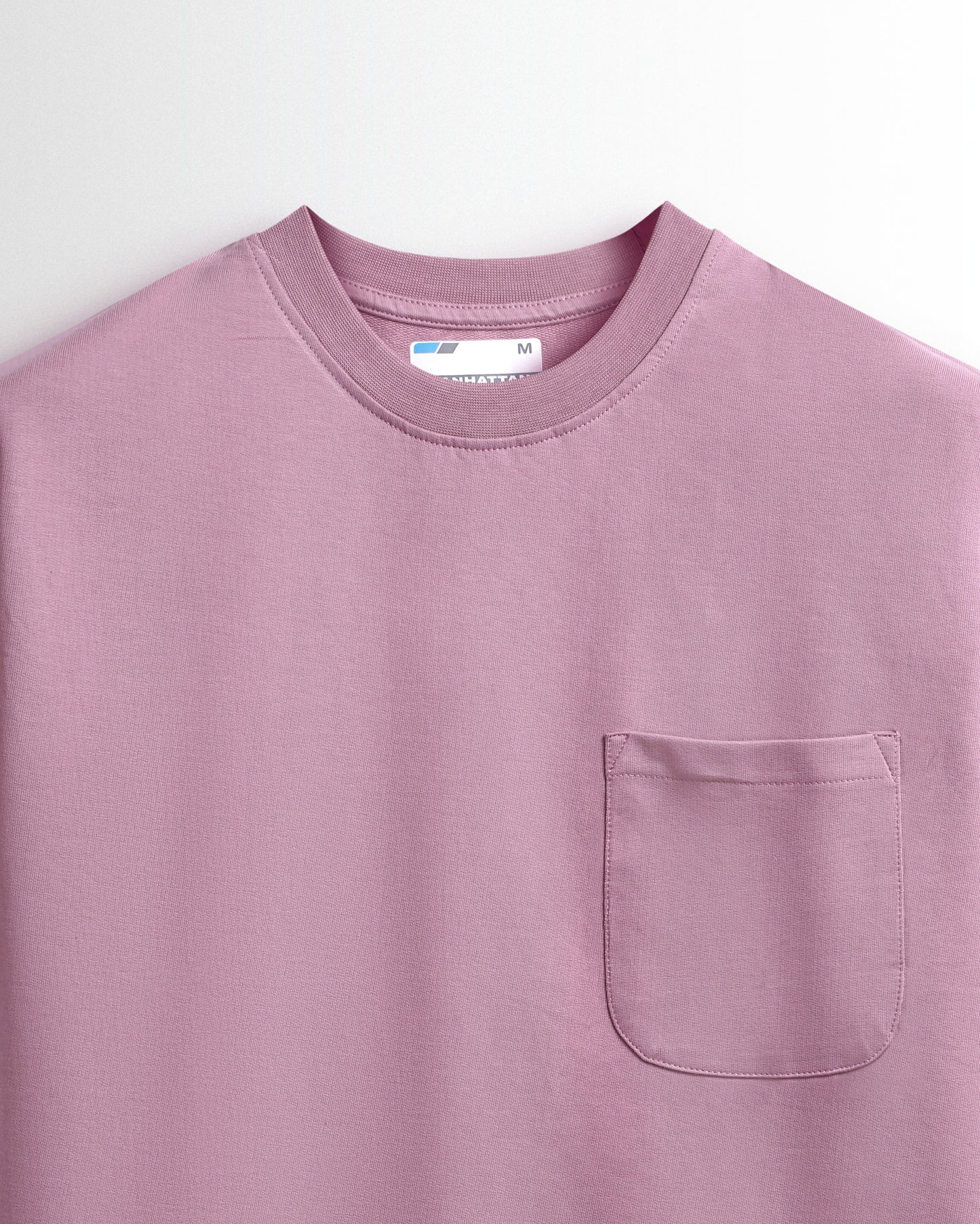 Premium Plain Pocket T Shirts Dusty Pink