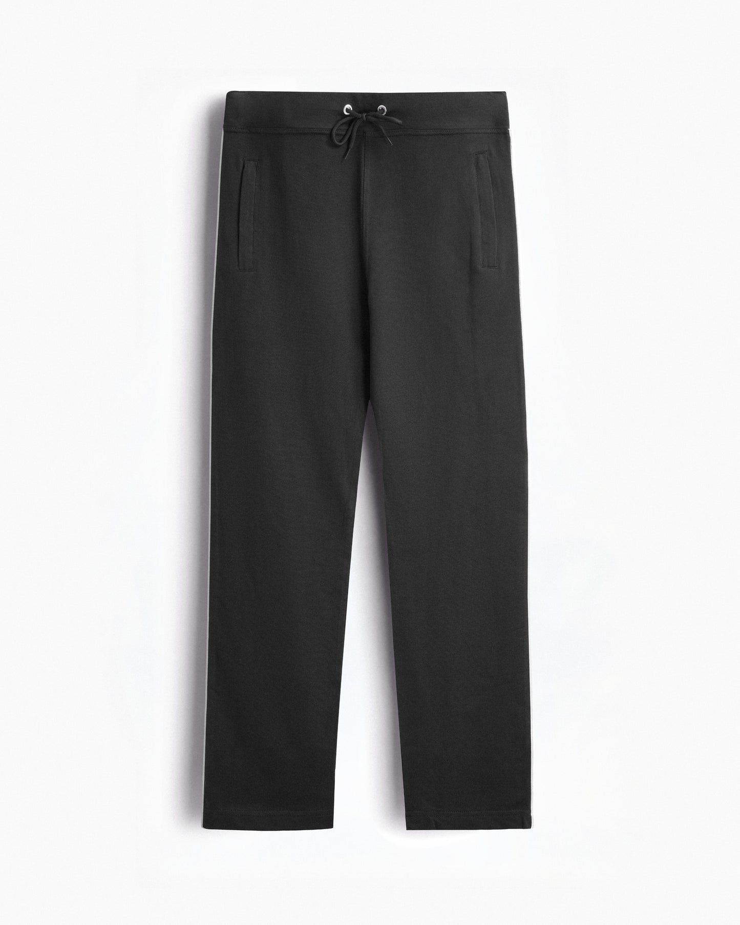 Premium Cotton Black Track Pant Regular Fit
