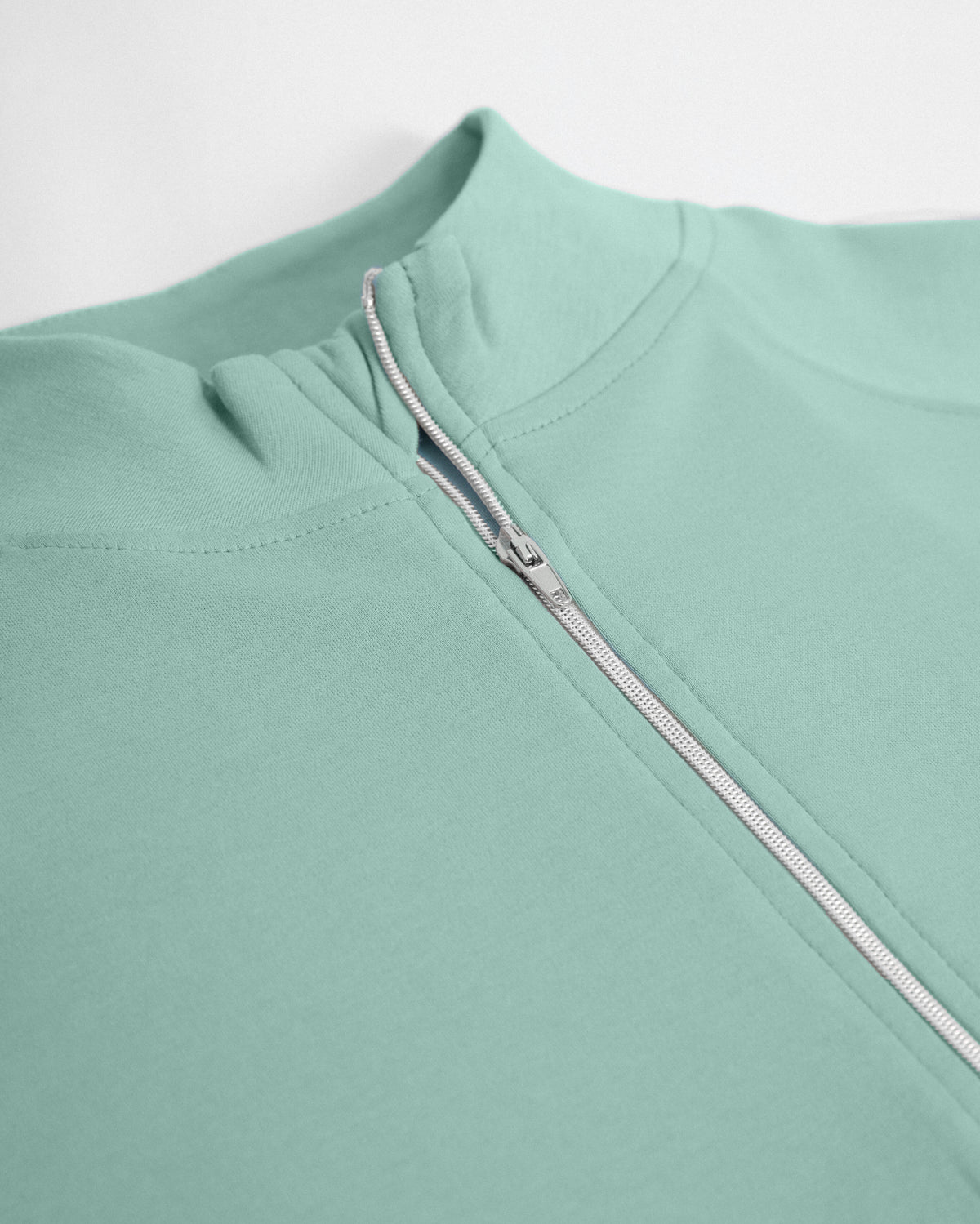 Womens Hineck Zipper Pista