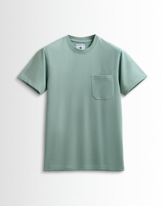Premium Plain Pocket T Shirts Olive Green