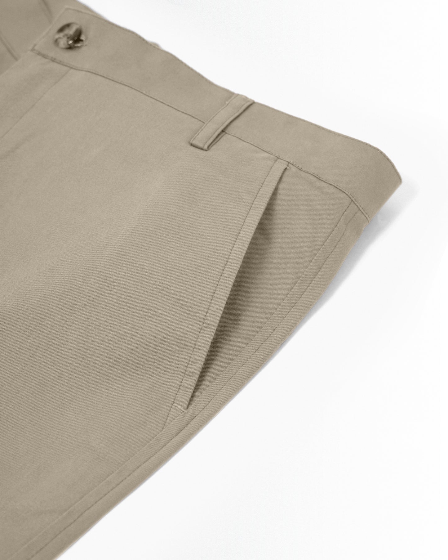 Cotton Casual Pants Khaki