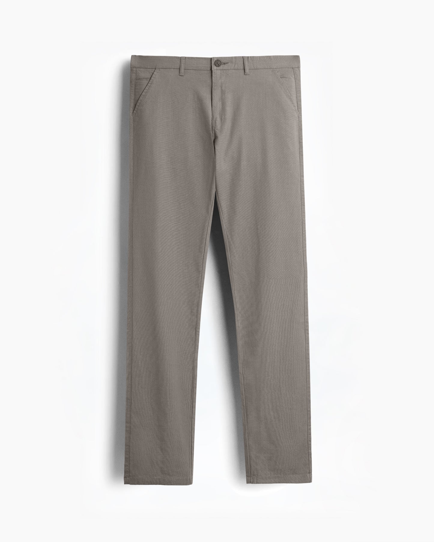 Cotton Casual Pants Khaki Linen