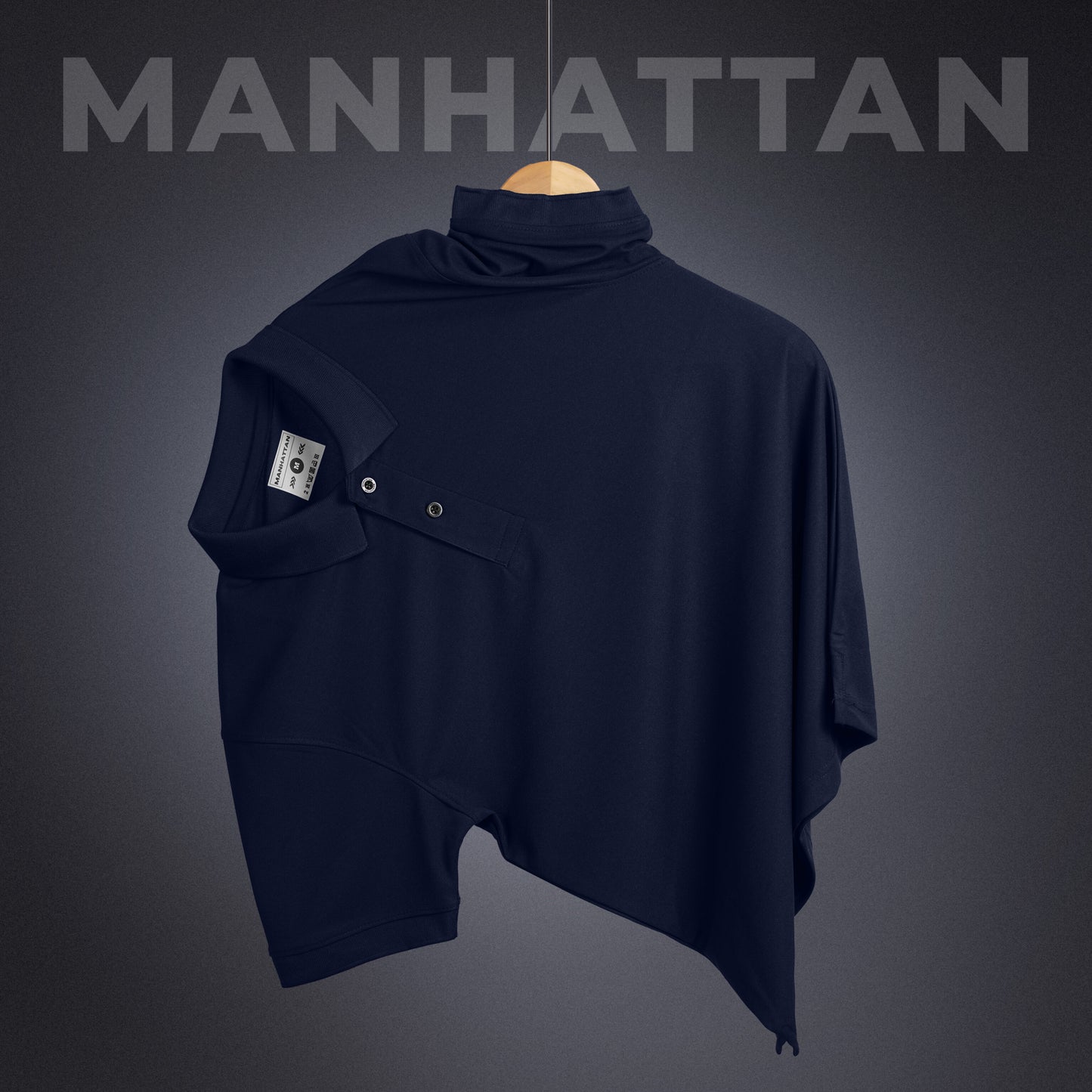 Sports Dry Fit Navy Polo T Shirts (Micro Polyester)