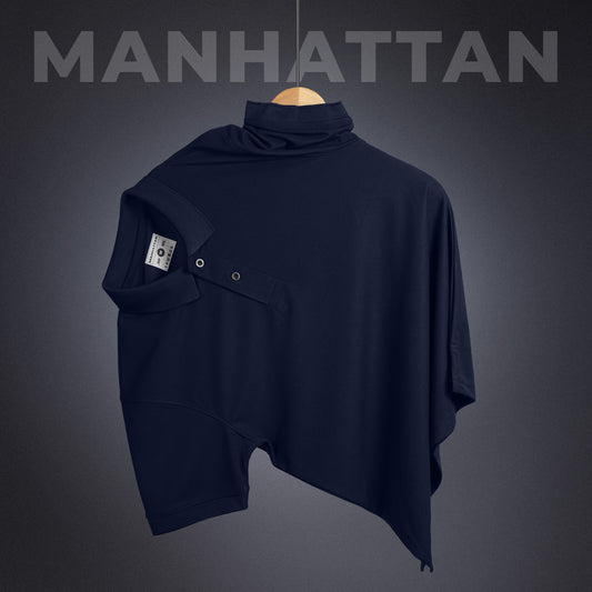 Sports Dry Fit Navy Polo T Shirts (Micro Polyester)