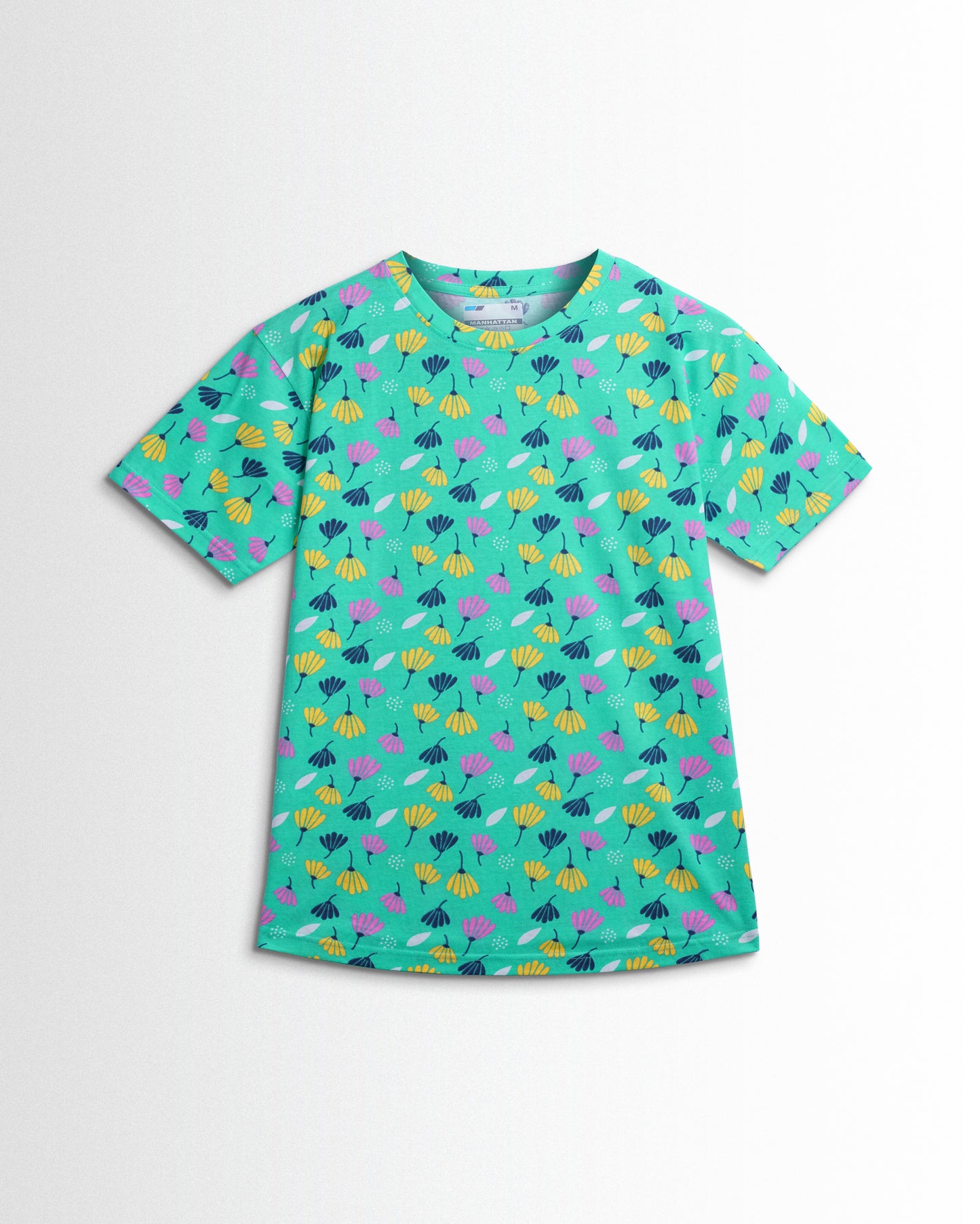 Women's Co ord set Green flowers