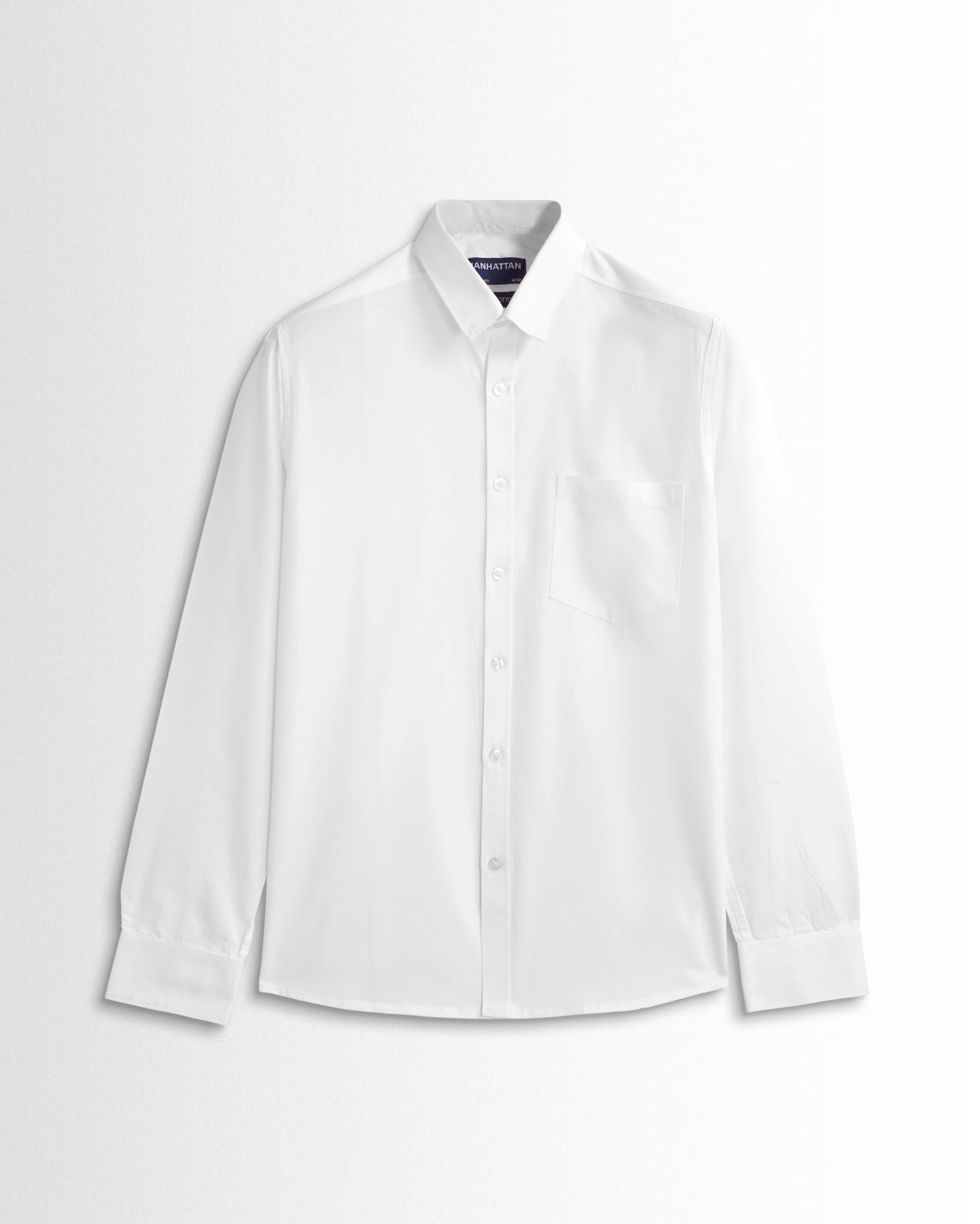 Pure Cotton White Shirts Full Sleeve