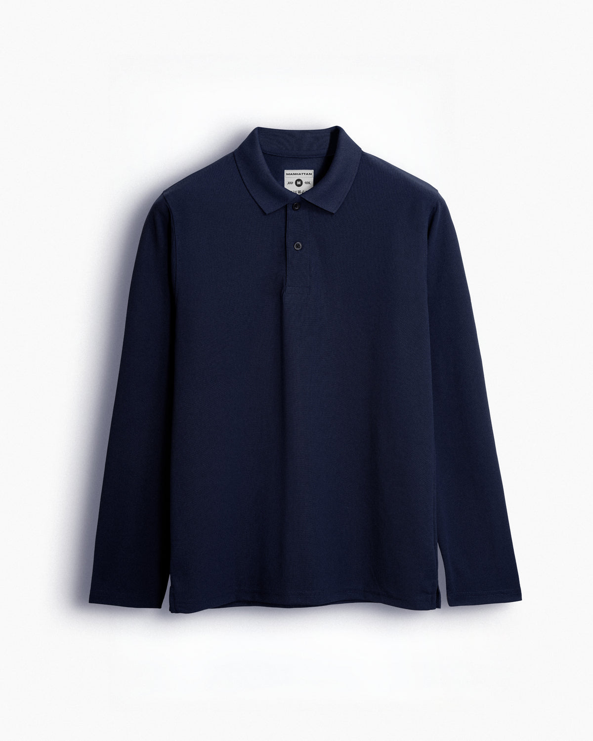 Active Wear Polo Full Sleeve Unisex Navy