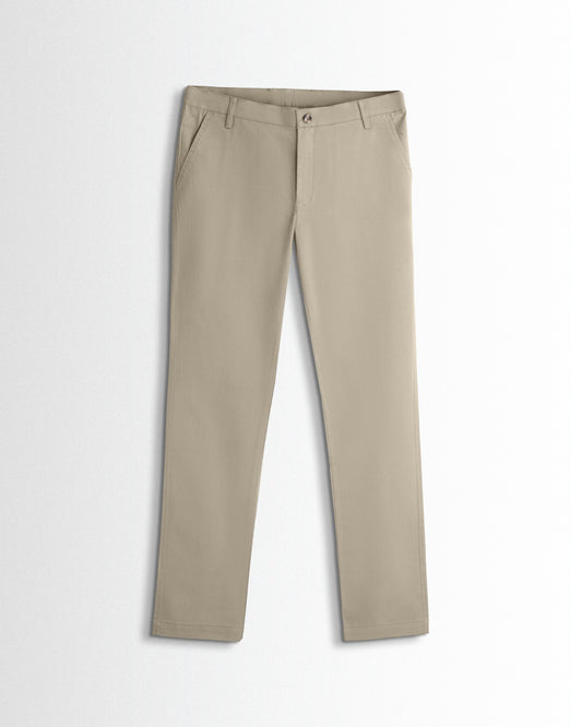 Cotton Casual Pants Khaki