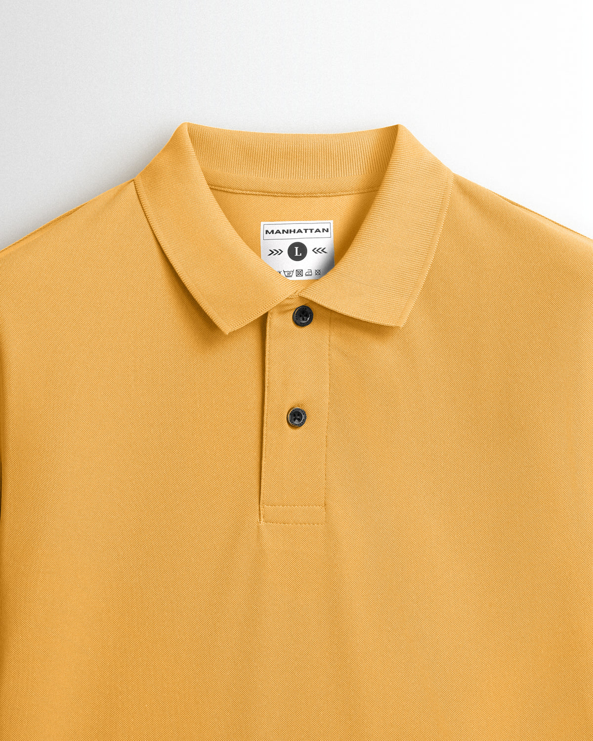 Sports Dry Fit Yellow Polo T Shirts (Micro Polyester)