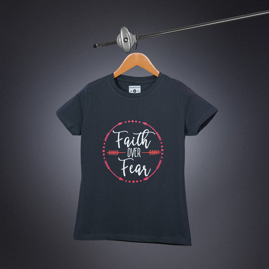 Womens Round Neck Regular Fit Dark Grey T Shirts