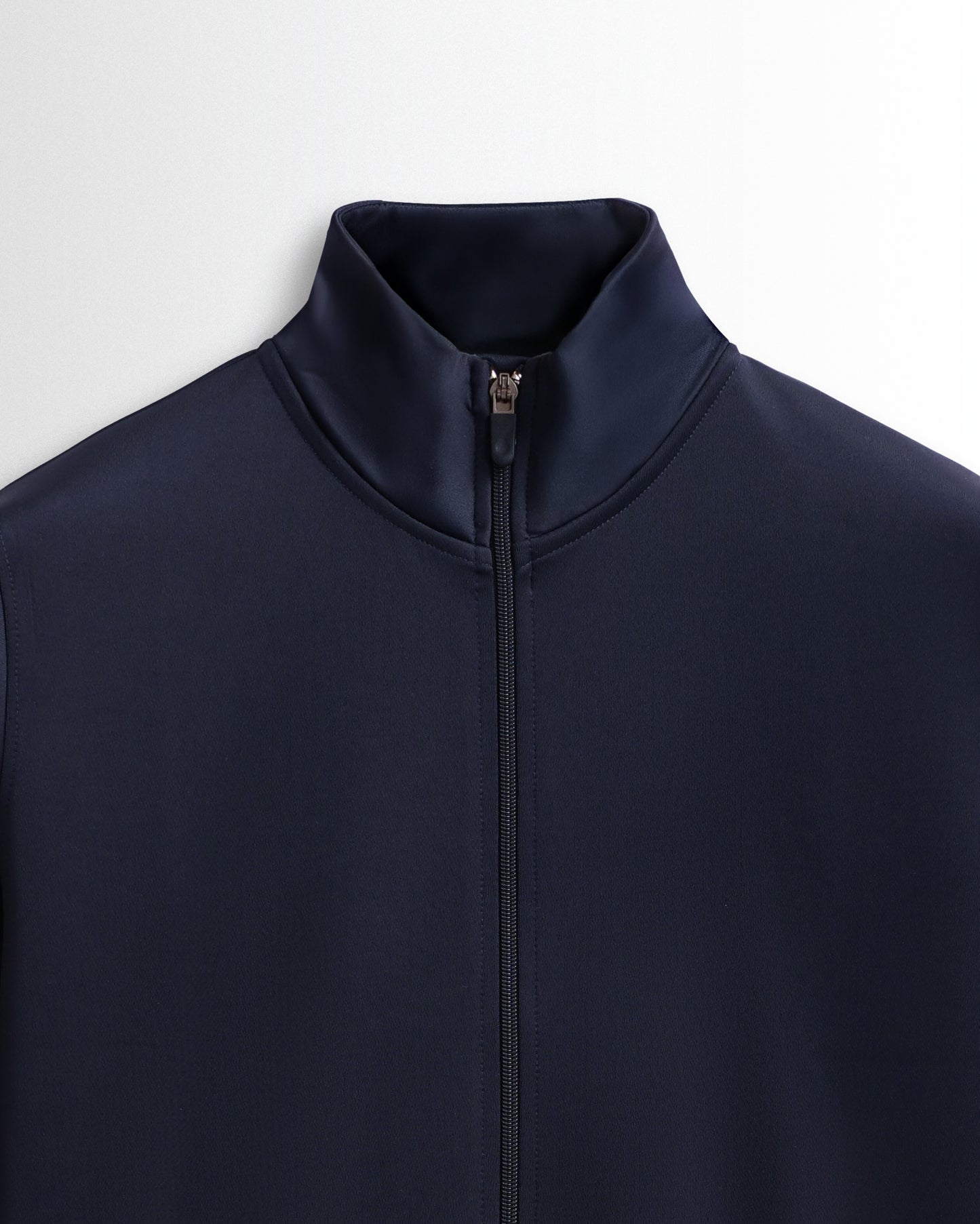 Premium Hineck Zipper Jacket Unisex Navy