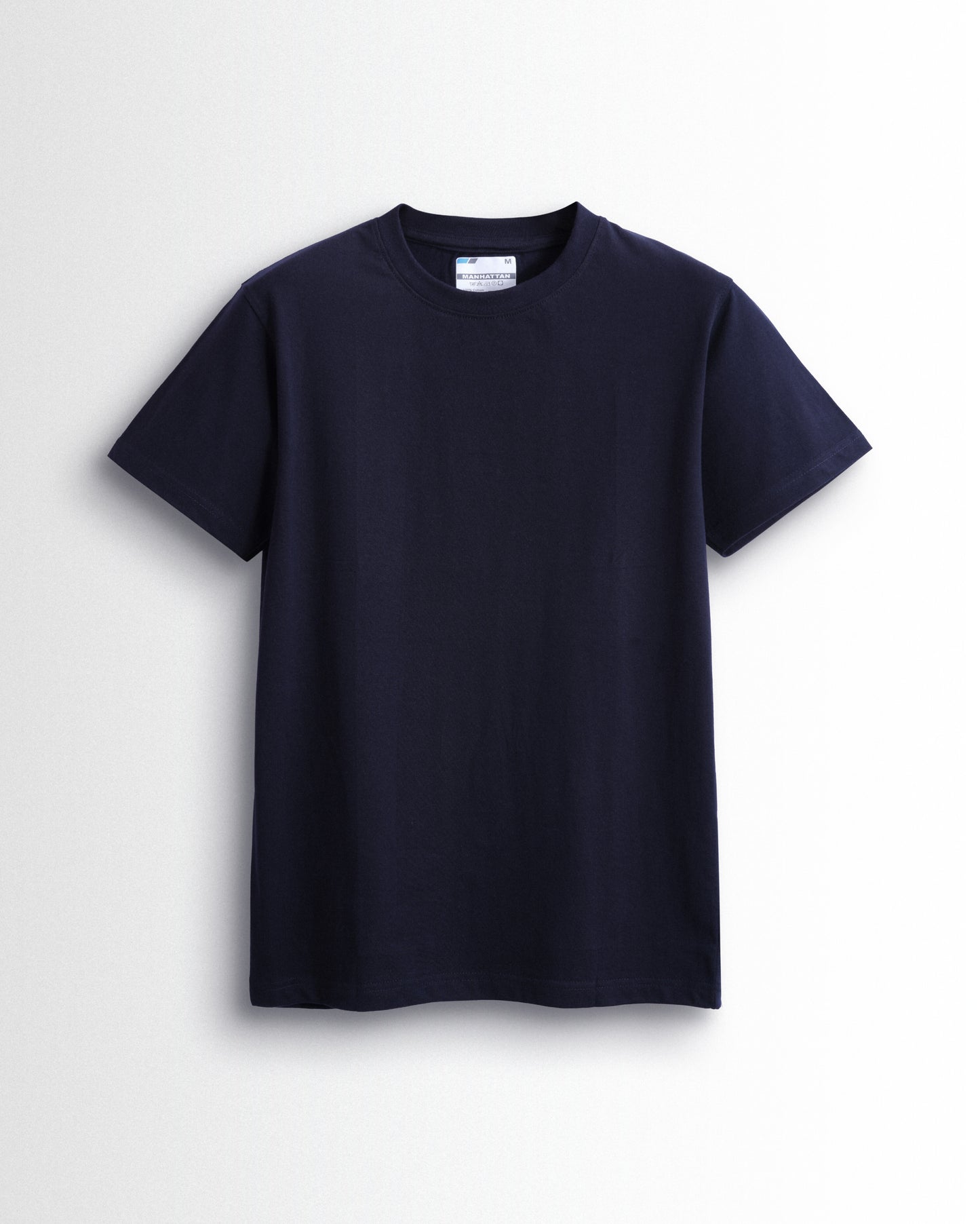 Basic Regular Fit T Shirts Unisex Navy