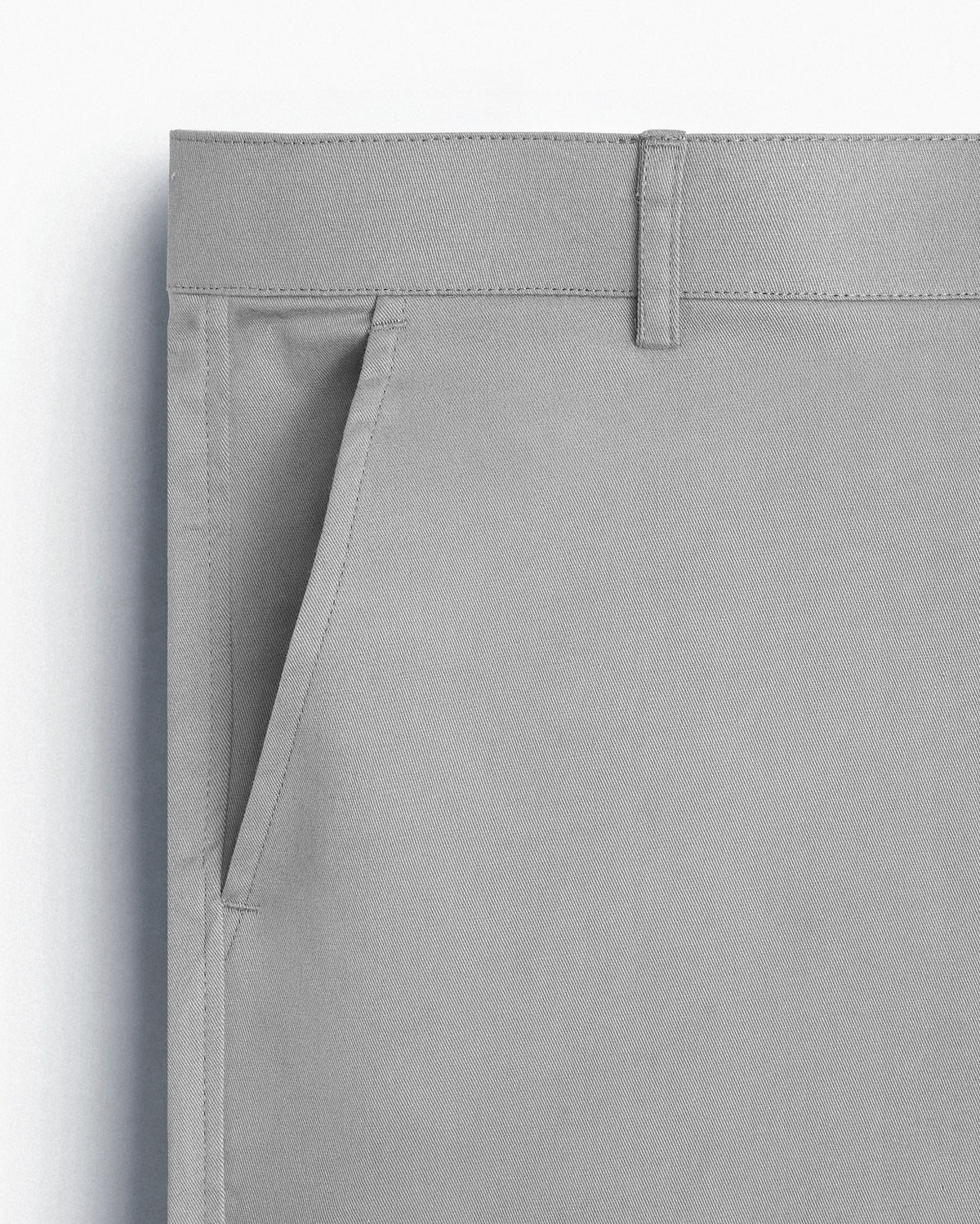 Cotton Casual Pants Grey